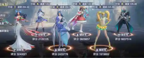 风笑天真身阵容搭配(苏显儿阵容搭配)插图3
