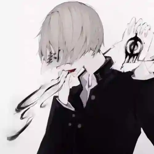 暗黑系头像男帅气(动漫 男生 霸气 超拽 冷酷)插图2