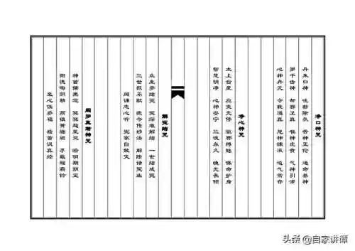 道教符咒72图(老君七十二灵符高清图)插图4