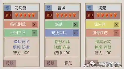 放3魏国阵容怎么搭配(放开那三国3魏国最强阵容平民推荐)插图1