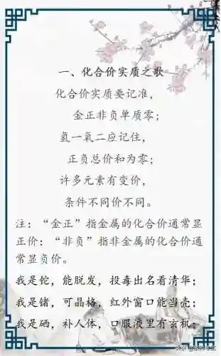元素周期表快速记忆法(背元素周期表的秘诀)插图3
