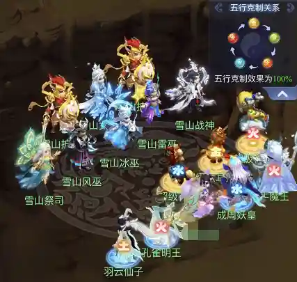 五行试炼阵容搭配图(五行试炼攻略)插图3