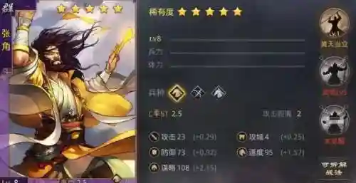 率土之滨张角武将阵容搭配解析(率土之滨前期武将组合)