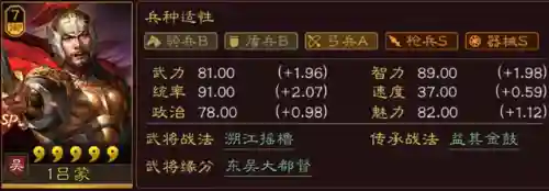 吕蒙后期阵容最强搭配(横扫千军观月阵容搭配)插图1
