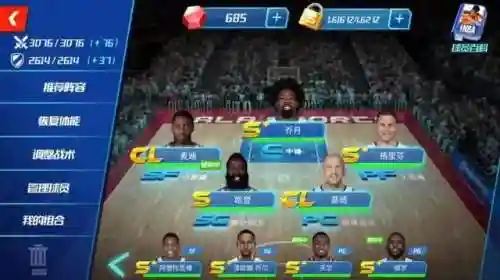 新手篮球大师阵容搭配图(nba篮球大师最好的组合)插图1