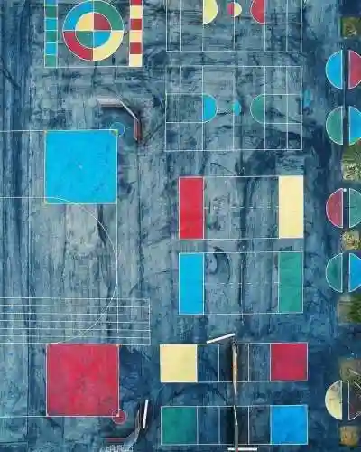 篮球场图片(篮球场地规格尺寸图)插图3