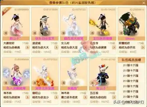 梦幻西游战神阵容搭配图(梦幻西游最强伙伴阵容)插图11