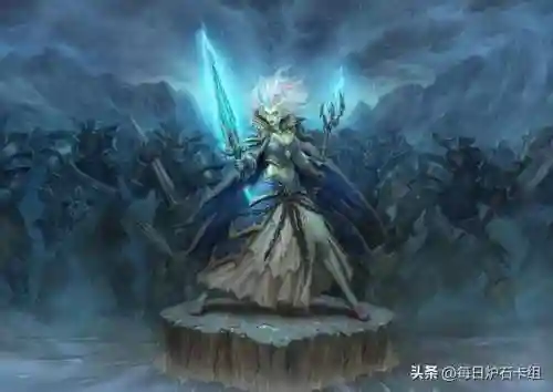 冰霜女巫吉安娜卡组(小女巫火把流卡组完美)