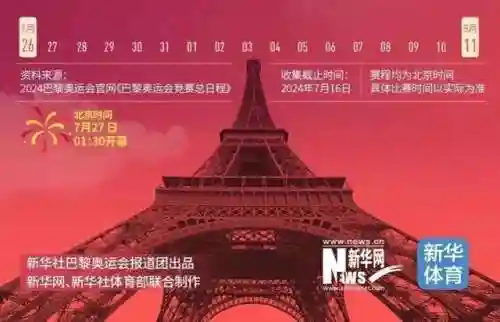 东京奥运会赛程表(东京奥运会具体时间)