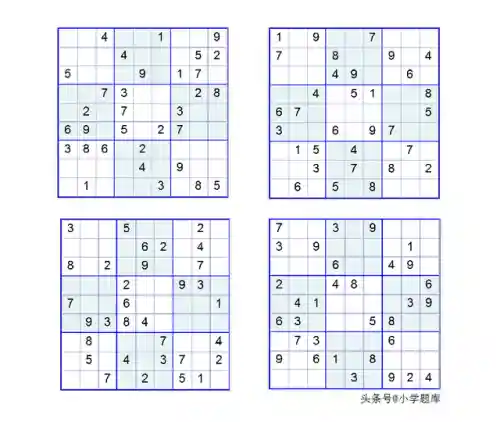 九宫格数独(高难度数独题目100题)插图19