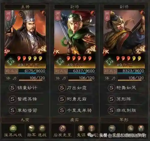 北伐枪最新搭配阵容图片(三国志战略版群枪阵容)插图1 北伐枪最新搭配阵容图片(三国志战略版群枪阵容)插图1