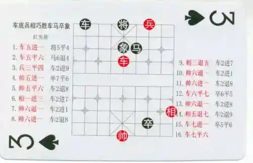 象棋棋谱大全(学下象棋入门)插图3