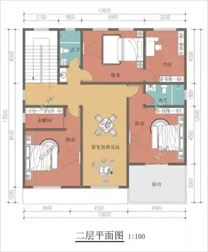 别墅图纸设计图(三层别墅设计图纸及效果图大全)插图24