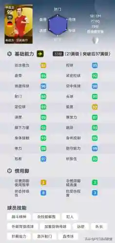 实况10超级射手阵容搭配(实况射门最好的球员)插图5