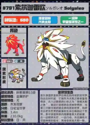 宝可梦精灵图鉴全部(宝可梦1000种图鉴)插图76