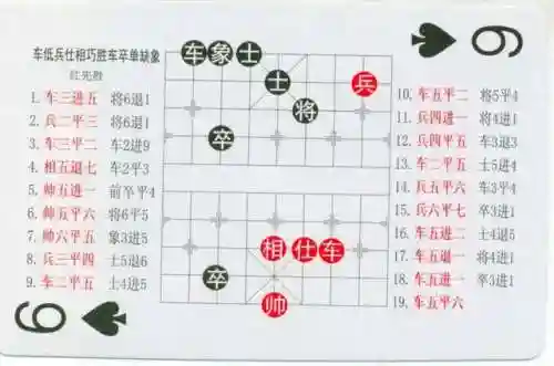 象棋棋谱大全(学下象棋入门)插图6