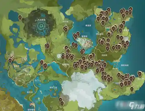 原神松果采集地点(原神松果分布图)