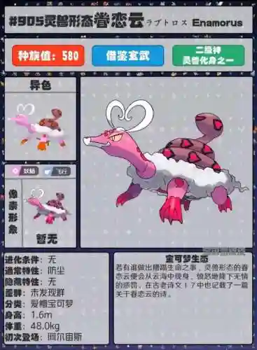 宝可梦精灵图鉴全部(宝可梦1000种图鉴)插图52
