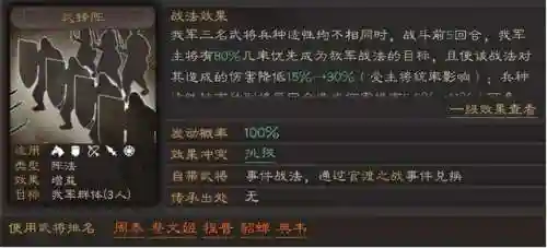 武锋阵张飞阵容搭配(赵云张角武锋最强组合)插图1
