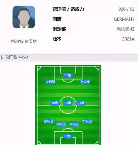 实况手游前锋阵容搭配图(实况2020前锋推荐)插图1