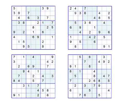 九宫格数独(高难度数独题目100题)插图9