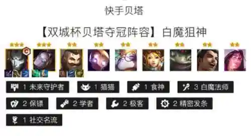双城之战热门阵容搭配攻略(城池攻坚战最佳阵容搭配)插图2
