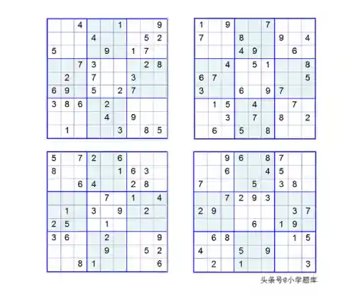 九宫格数独(高难度数独题目100题)插图18