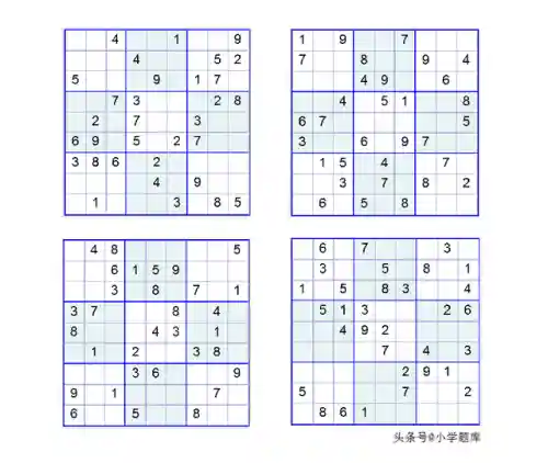 九宫格数独(高难度数独题目100题)插图15