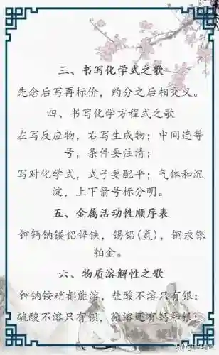 元素周期表快速记忆法(背元素周期表的秘诀)插图5