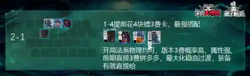 黎明版本最强阵容装备搭配(黎明之海后期最强职业搭配)插图5