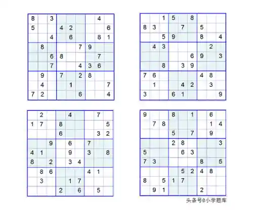 九宫格数独(高难度数独题目100题)插图23