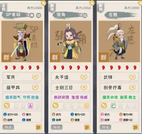 曹仁袁绍张角阵容搭配(袁绍10个最强阵容)插图2