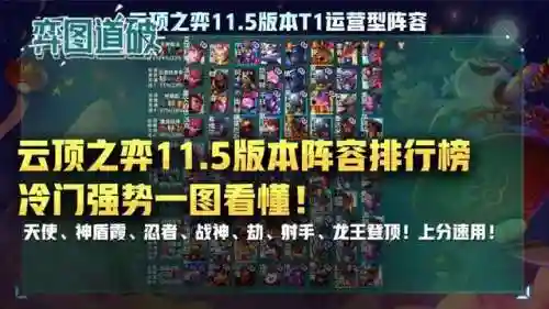 版本冷门阵容搭配排行图(云顶之弈s2冷门阵容)插图1