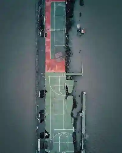 篮球场图片(篮球场地规格尺寸图)插图7