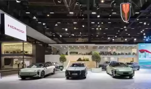 红旗展台阵容(会场红旗布置图片)插图2