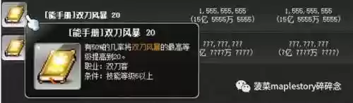 冒险岛暗影双刀技能加点(2024冒险岛t0输出的职业)插图5