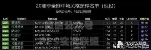实况阵容风格有哪些(实况足球哪个阵型好用)插图12