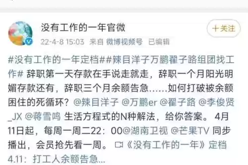 没工作的一年主演阵容名单(没有工作的一年演员表)插图11
