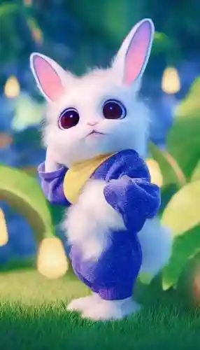 最近很火的兔子壁纸(手机壁纸高清4k 全屏)插图44