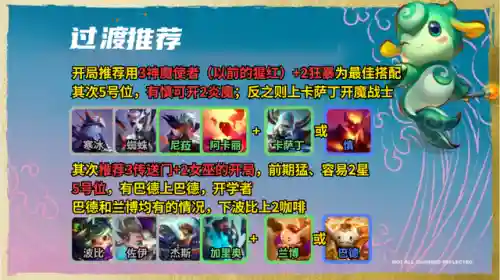用什么阵容过渡玩95(109效率5开阵容)插图16