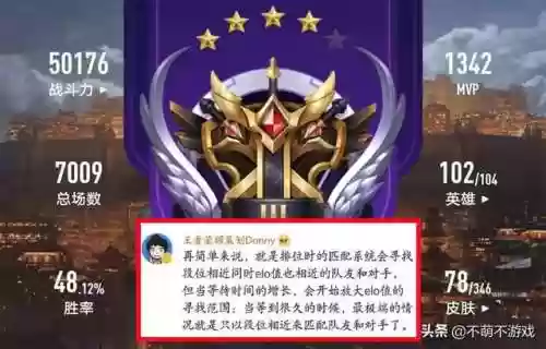王者隐藏分查询系统最新版(王者荣耀怎么查分数)插图4