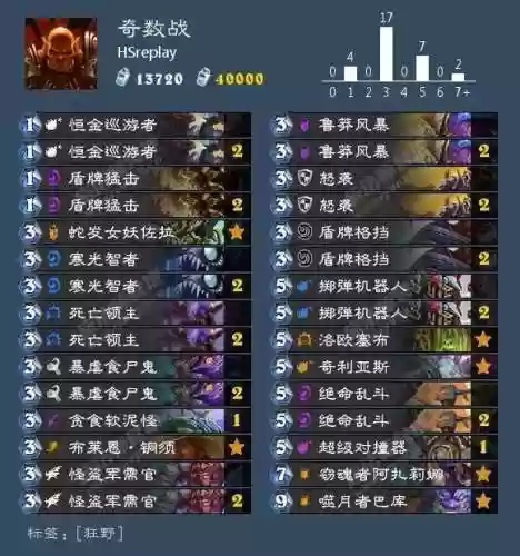炉石战旗后期阵容排名卡组(炉石传说天梯卡组)插图73