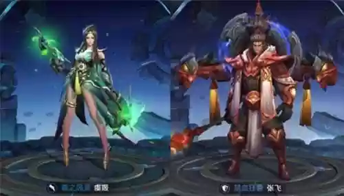 张飞虞姬的阵容怎么打的(貂蝉张角最强阵容搭配)