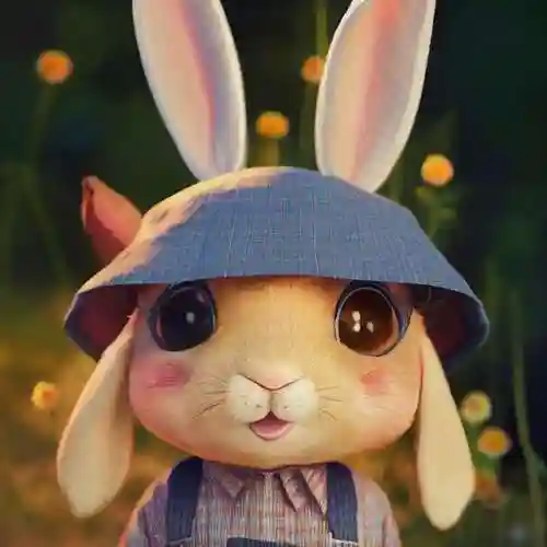 最近很火的兔子壁纸(手机壁纸高清4k 全屏)插图13