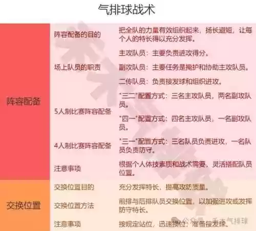 阵容配备目的(排球五一阵容配备示意图)插图2