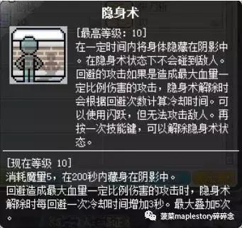 冒险岛暗影双刀技能加点(2024冒险岛t0输出的职业)插图21