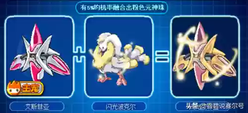 艾斯菲亚和闪光皮皮融合(闪光皮皮能和哪些精灵合成)插图1