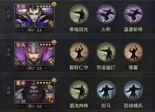 率土之滨灵帝阵容(率土之滨10大核心武将)插图3