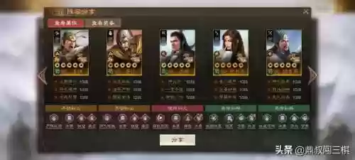 乱世如棋阵容推荐大全(乱世争锋最强阵容)插图9