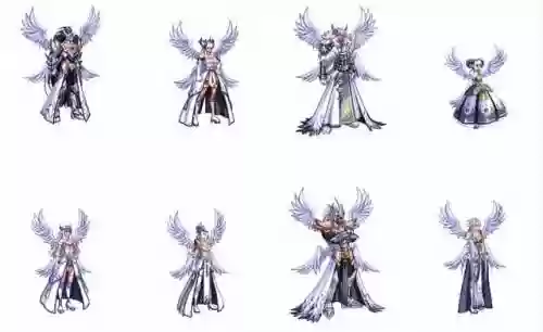 冥光天羽套装(dnf白色冥光天羽多少钱)插图23